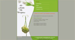 Desktop Screenshot of lejardindecrespieres.be