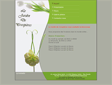 Tablet Screenshot of lejardindecrespieres.be